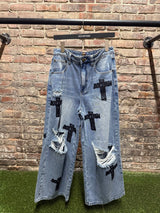 Bodega Desires Holy Grail Denim Baggy Sz. 28