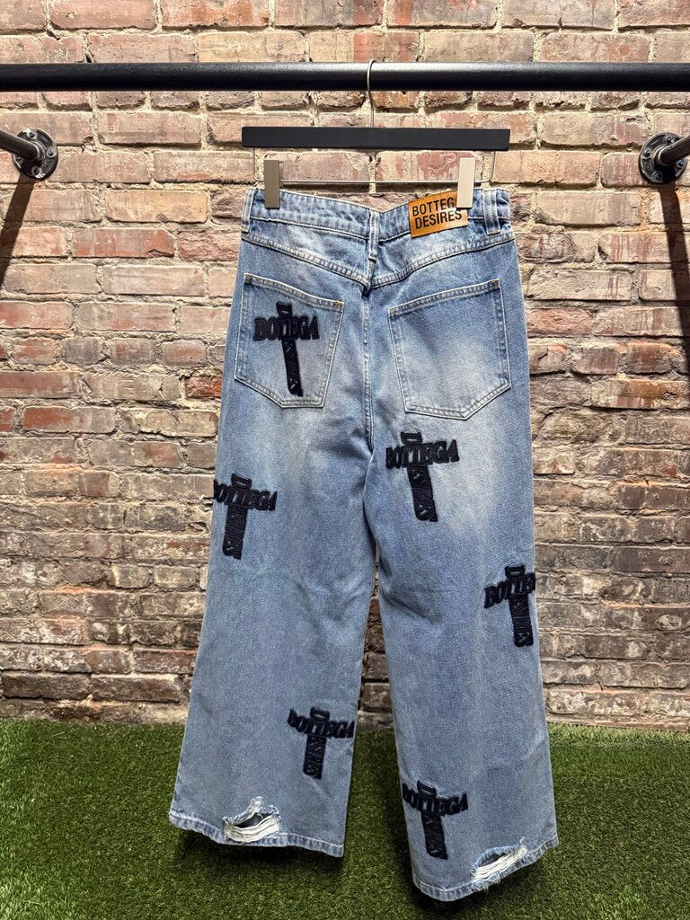 Bodega Desires Holy Grail Denim Baggy Sz. 28