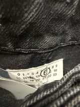 MM6 Maison Margiela Black Spliced Jeans Sz. 38