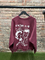 HMDD Club Crewneck Burgundy Sz. XL