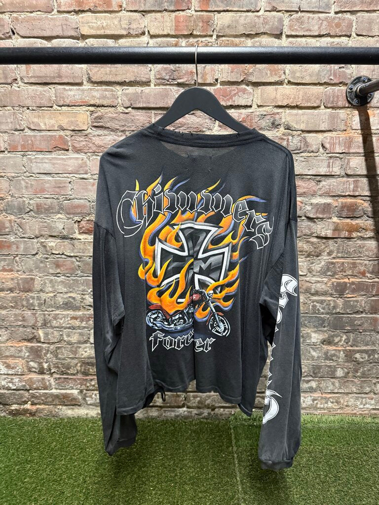 HMDD Ghost Rider L/S Tee Sz. XL