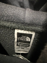 Supreme X TNF Hoodie Black Sz. M