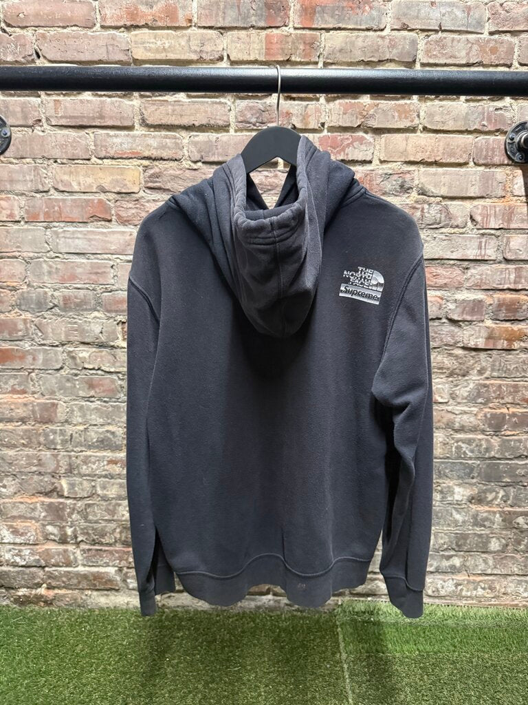 Supreme X TNF Hoodie Black Sz. M