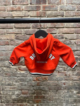 Toddler Burberry London Orange Zip-Up Sz. 3T