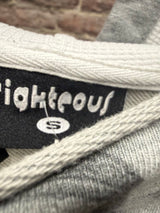 We Are Righteous Graffiti AOP Hoodie Grey Sz. M