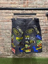 Vale State Passport Jorts Black Sz. 36