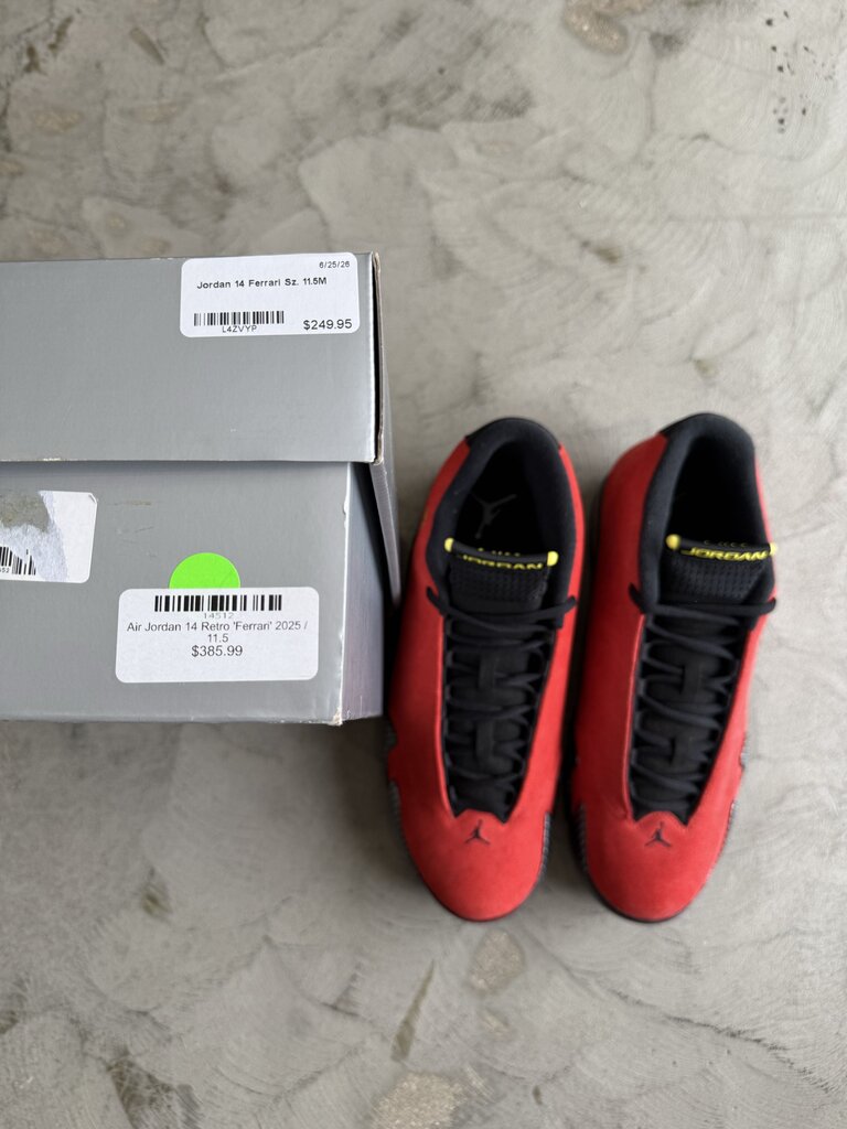 Jordan 14 Ferrari Sz. 11.5M
