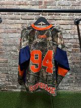 Supreme X Syracuse Hockey Camo Jersey Sz. L