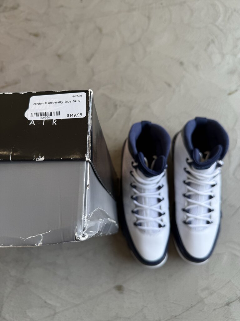 Jordan 9 University Blue Sz. 9