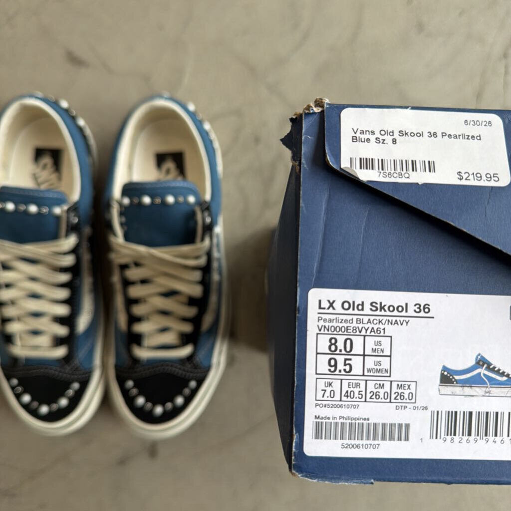 Vans Old Skool 36 Pearlized Blue Sz. 8