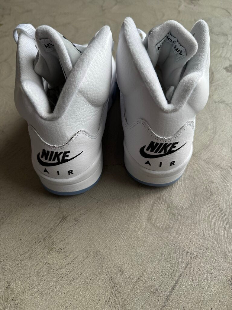 Jordan 5 White Metallic sz 10.5