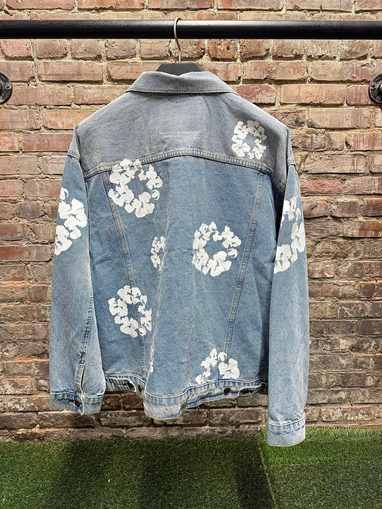 Denim Tears Light Wash Jean Jacket Sz. L
