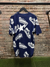 Bapesta Sneaker AOP Blue Sz. L