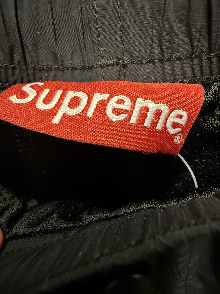 Supreme Curve Logos Ripstop Trackpants sz. M