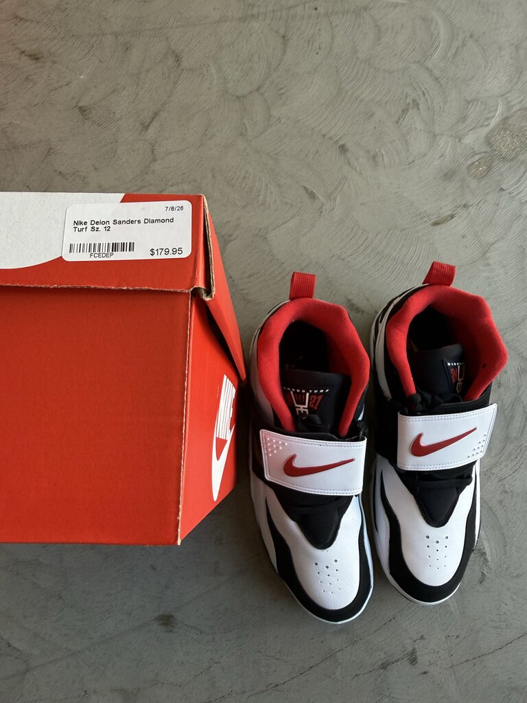 Nike Deion Sanders Diamond Turf Sz. 12