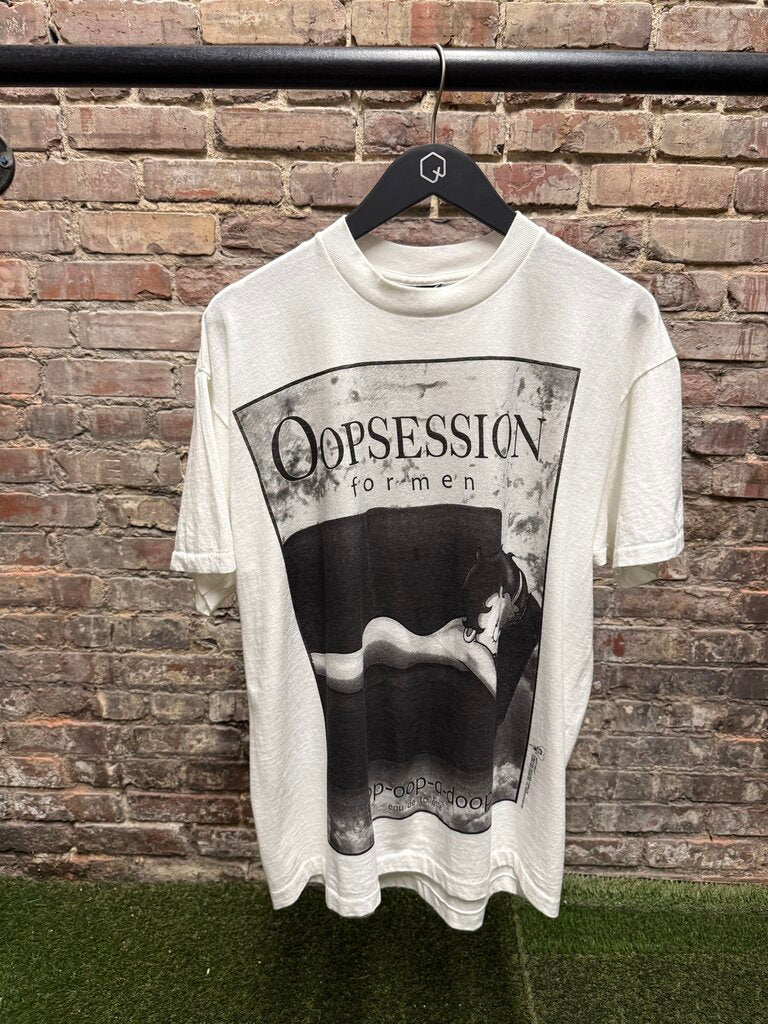 Vintage OOpression Betty Boop Tee White Sz. L