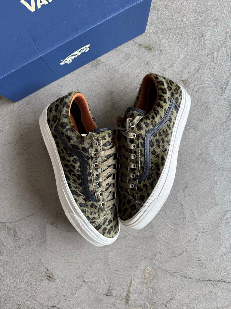 Vans Premium Old Skool 36 Pony Cheetah sz. 12