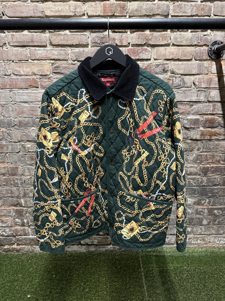 Supreme Chains Quilted Jacket sz. M