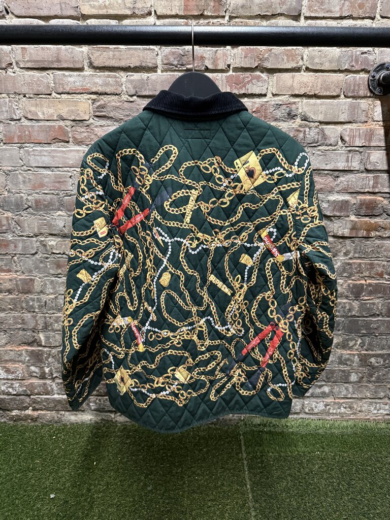 Supreme Chains Quilted Jacket sz. M