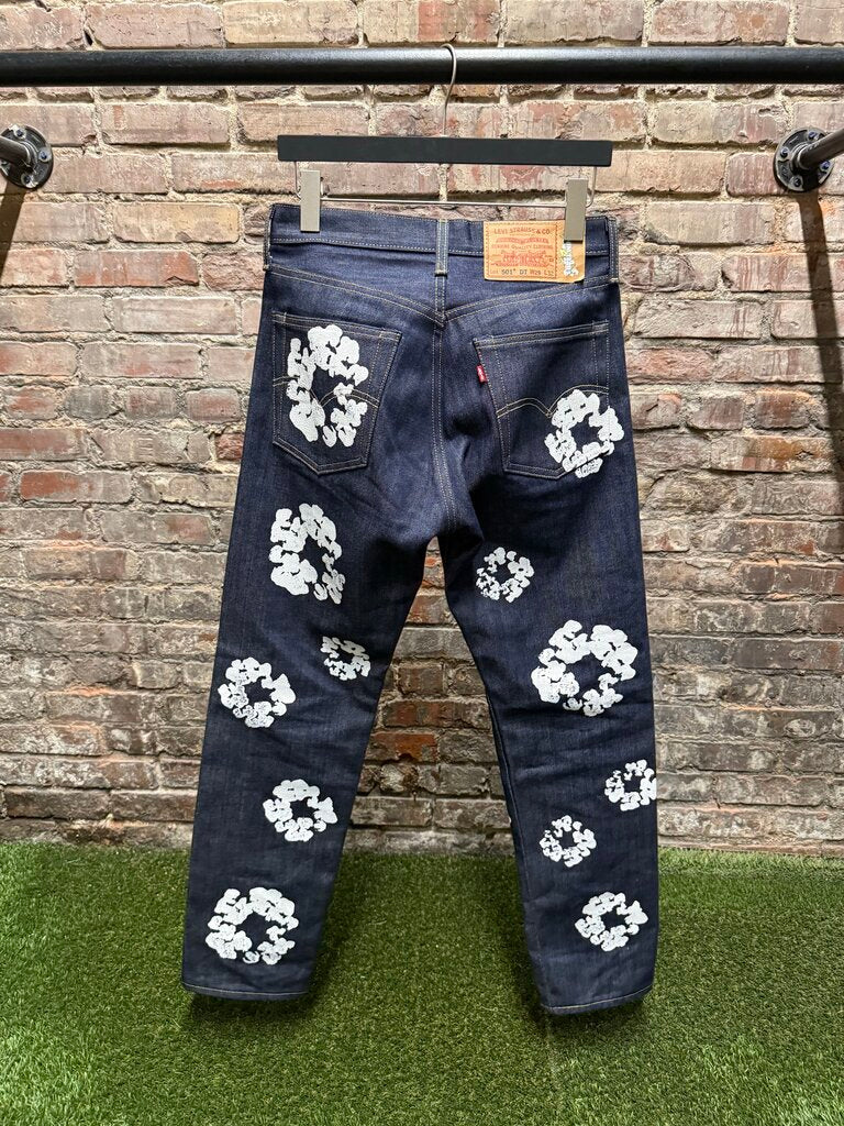 Denim Tears x Levis Cotton Wreath Denim sz. 29x30