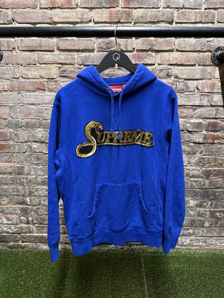 Supreme Sequin Viper Hoodie sz. M