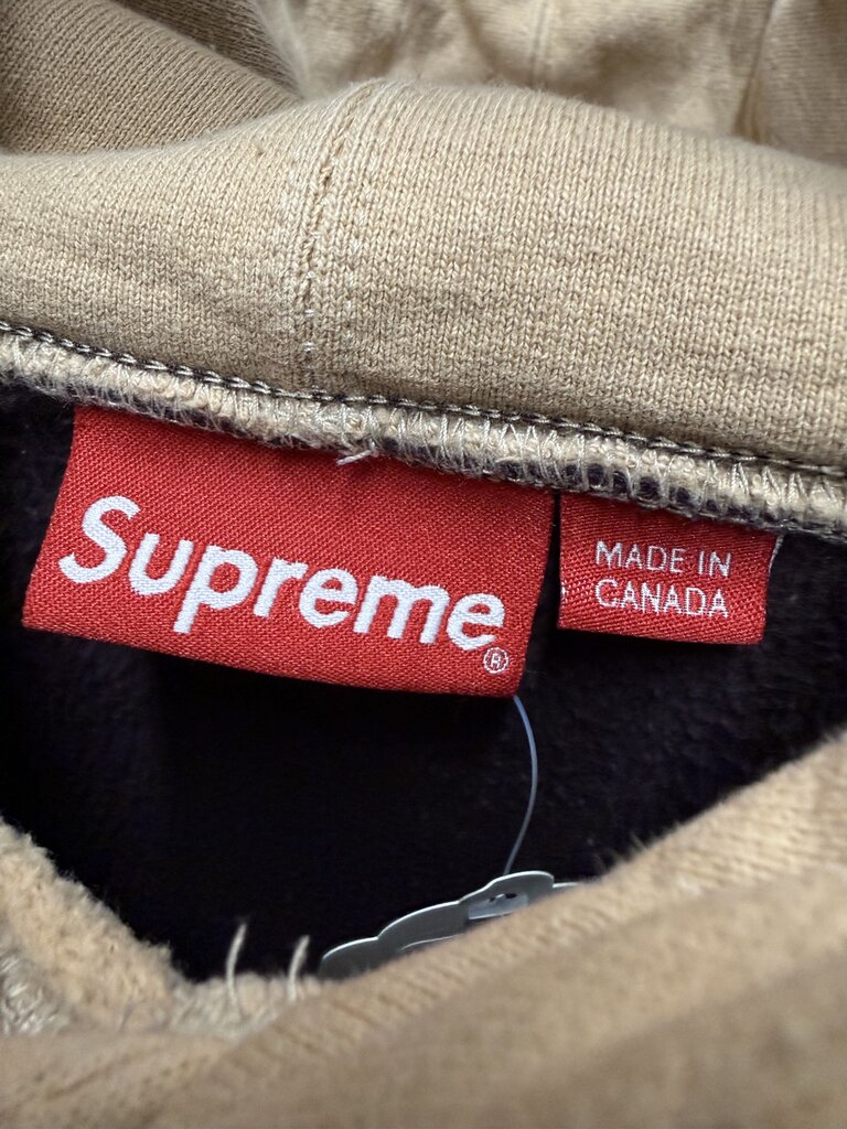 Supreme S Logo Split Hoodie sz. XL