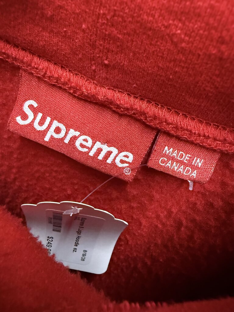Supreme S Logo Hoodie sz. XXL