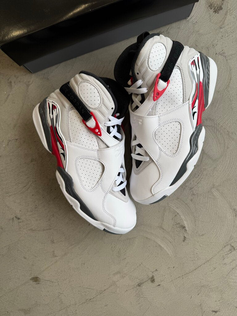 Jordan 8 White True Red (2025) sz. 9.5