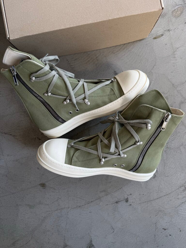 Rick Owen DRKSHDW Hexa High-Top Sage/Milk sz. 44