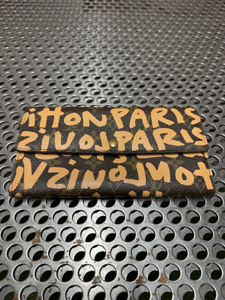 Steven Sprouse x Louis Vuiton Monogram Graffiti Wallet