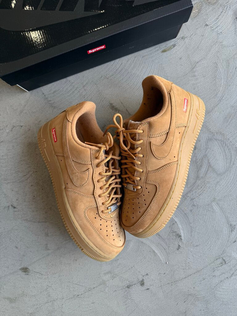Supreme x Nike AF1 Low Wheat sz. 8
