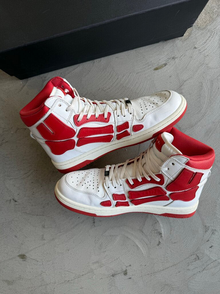 Amiri High Top Bone Red sz. 10