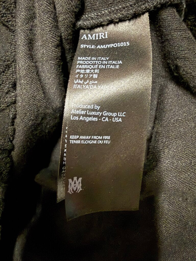 Amiri MA Quad Toweling Polo sz. XL XXL