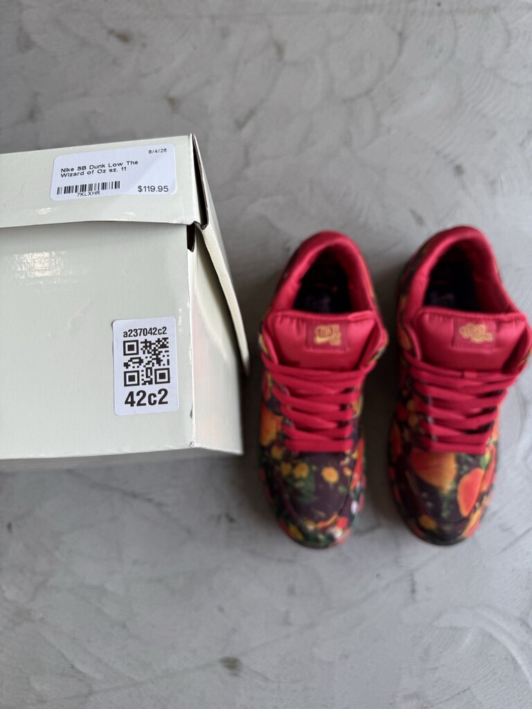 Nike SB Dunk Low The Wizard of Oz sz. 11