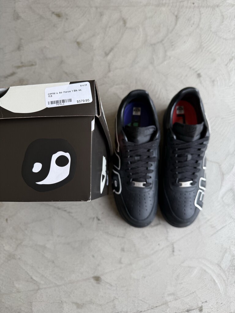 CPFM x Air Force 1 Blk sz. 11.5