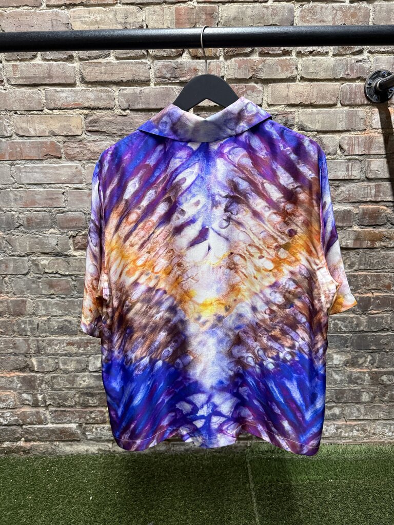Amiri Paisley PJ Lounge Button Up sz. XS