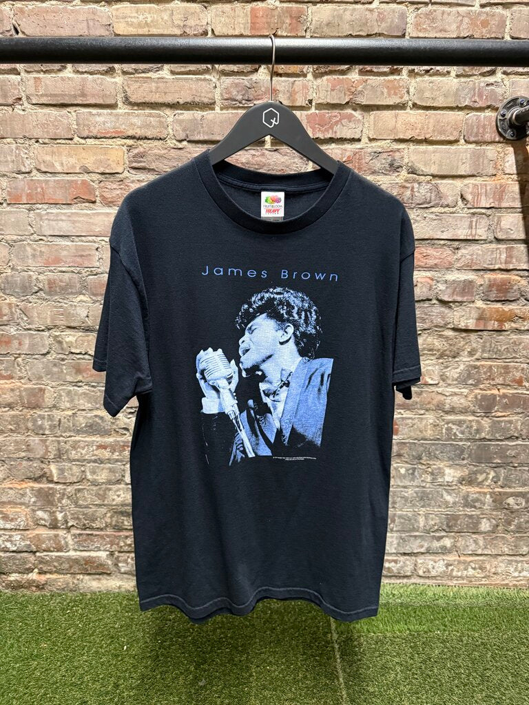 Vintage 00's James Brown Tee Black sz. L