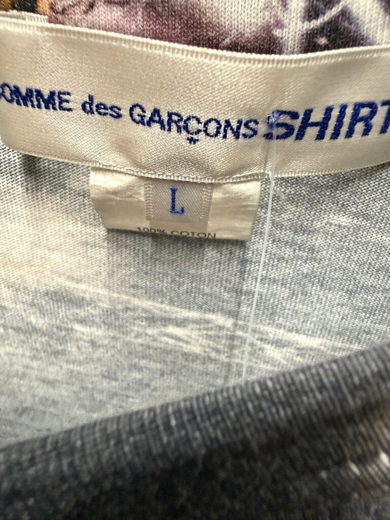 CDG Abstract Print L/S sz. L