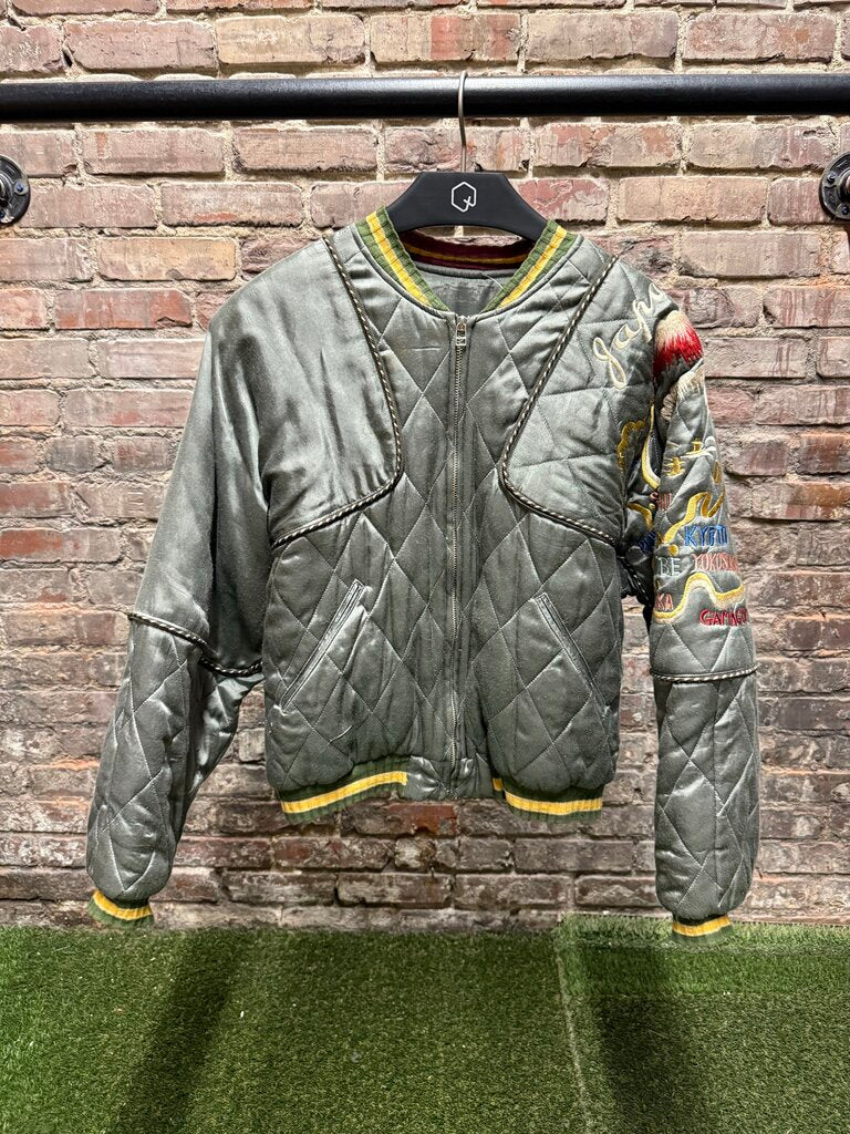 Kapital Satin Quilted Tiger Siamese Bomber sz. 2