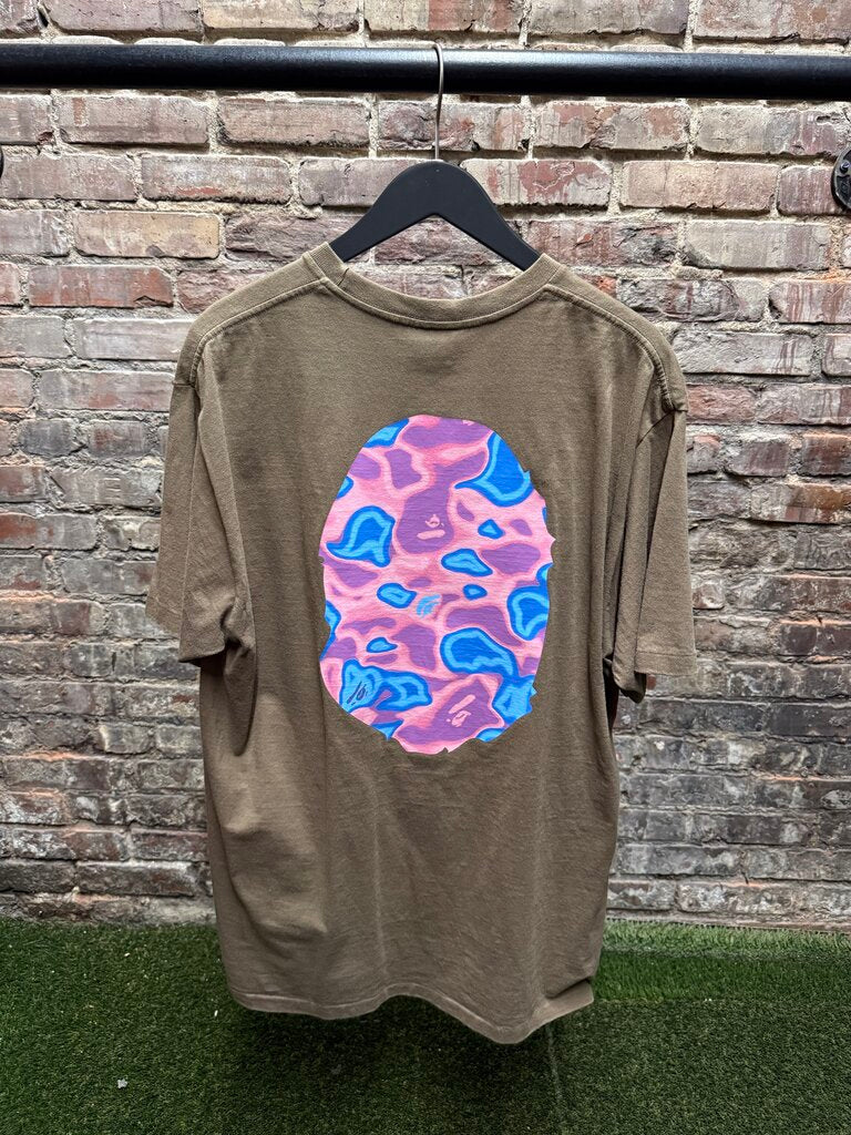 A Bathing Ape Bape Head Brwn sz. 2XL