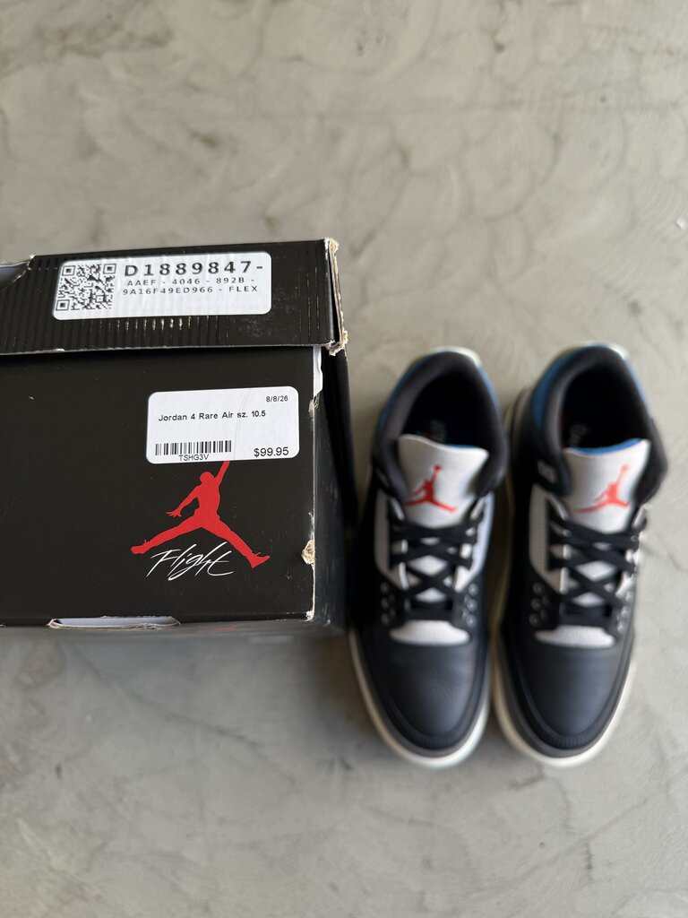 Jordan 3 Rare Air sz. 10.5