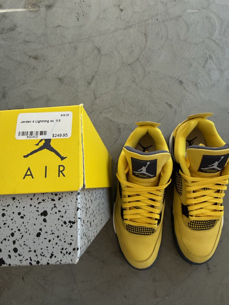 Jordan 4 Lightning sz. 11.5