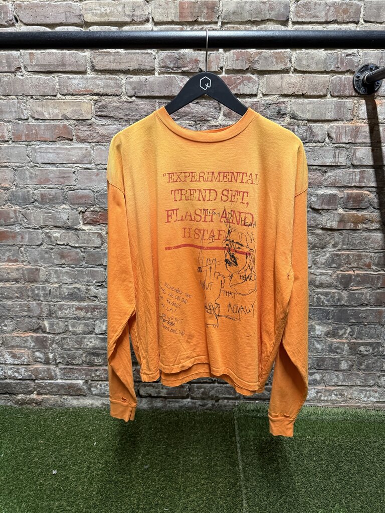 HMDD Gratuity Added L/S Orange sz. L