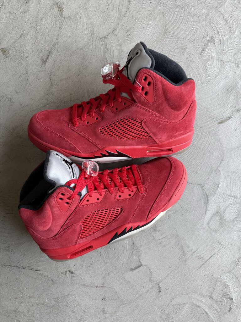 Jordan 5 Red Suede sz. 11.5 (nb)