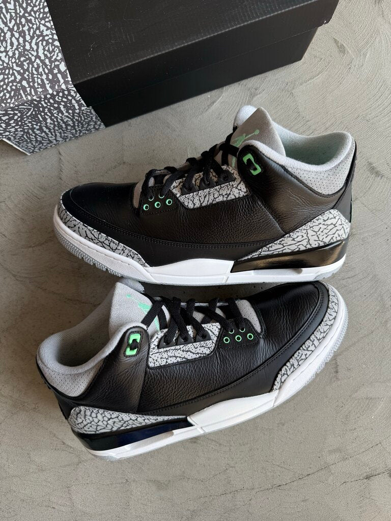 Jordan 3 Green Glow sz. 12