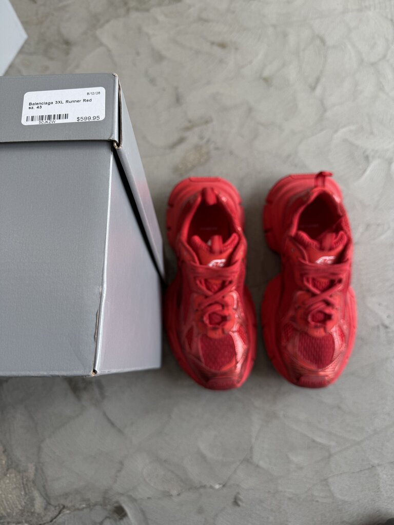 Balenciaga 3XL Runner Red sz. 43