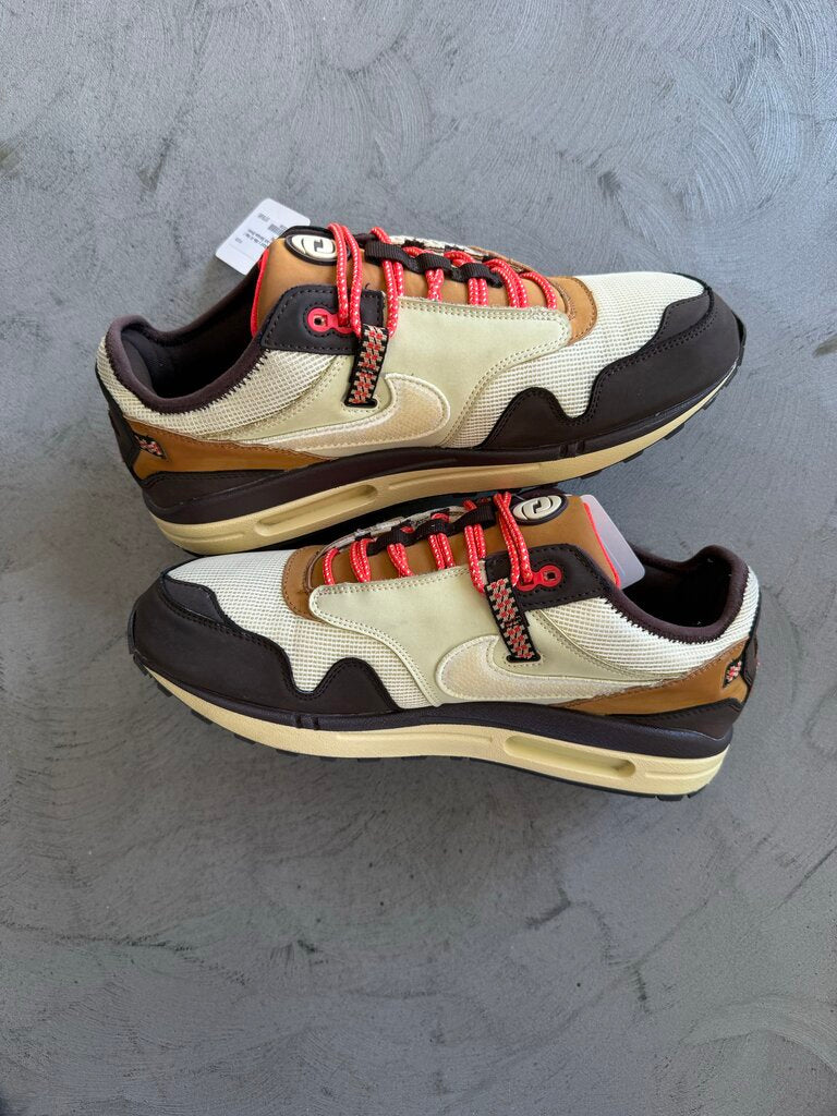Travis Scott x Nike Air Max 1 Cactus Jack Baroque Brown sz. 11 (nb)