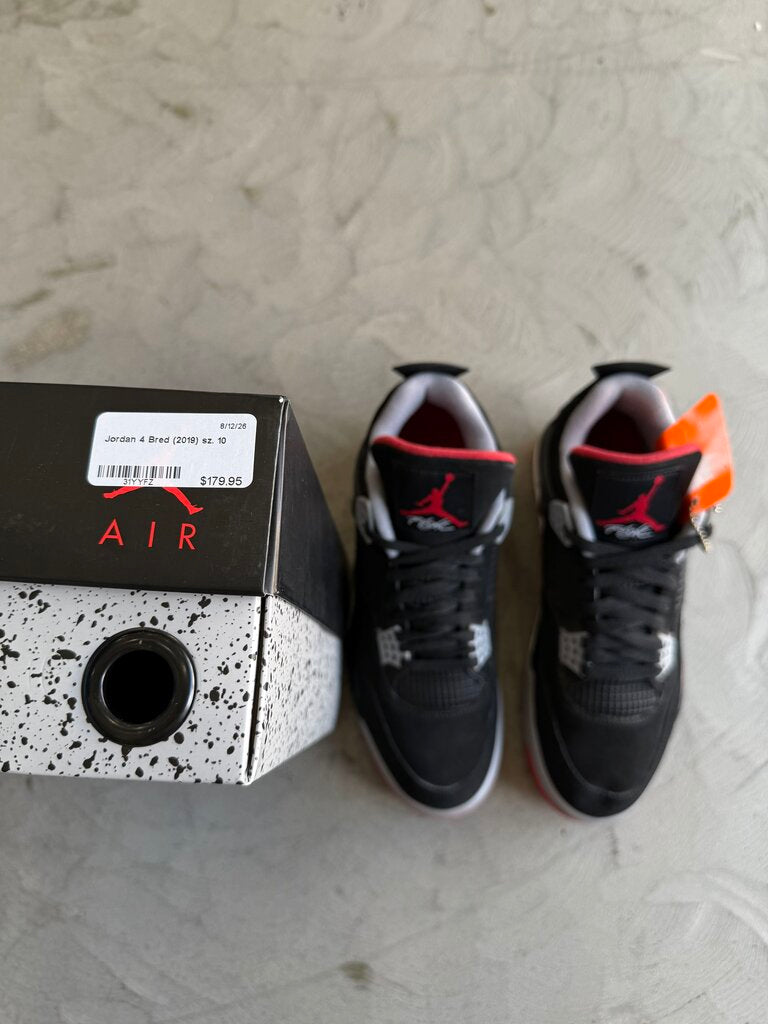 Jordan 4 Bred (2019) sz. 10
