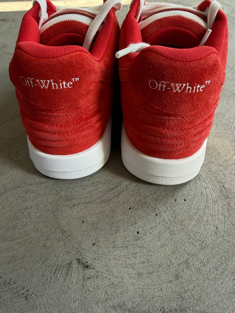 Off White Out of Office OOO Low Red/Wht sz. 43