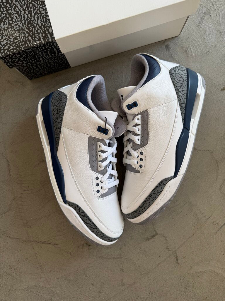 Jordan 3 Midnight Navy sz. 12